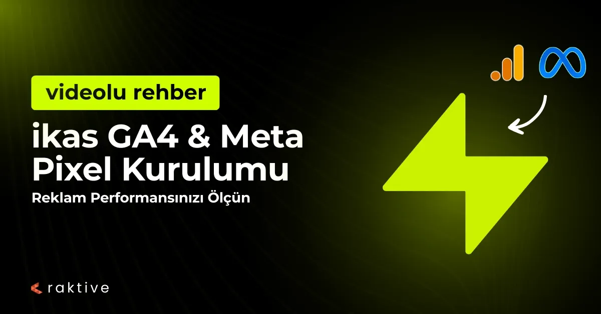 ikas GA4 ve Meta Pixel: Reklam Performansınızı Ölçün